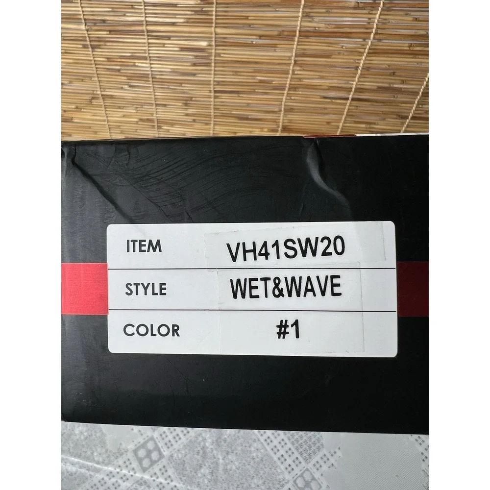 Prime Lace Wig HD 100% Virgin Human Hair ItemVH41SW20 Color #1 Style Wet&wave